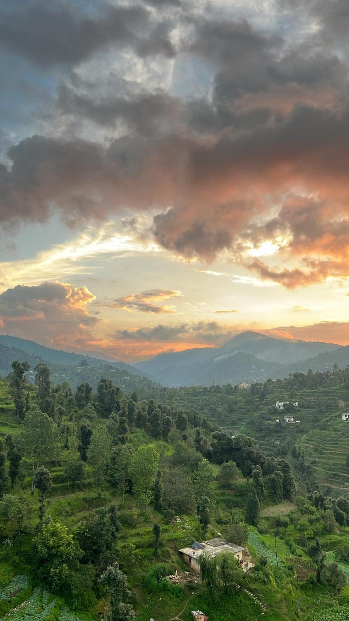 Nazaara -Thhpsociety - Mukteshwar - Witness The View From Your Bed 외부 사진