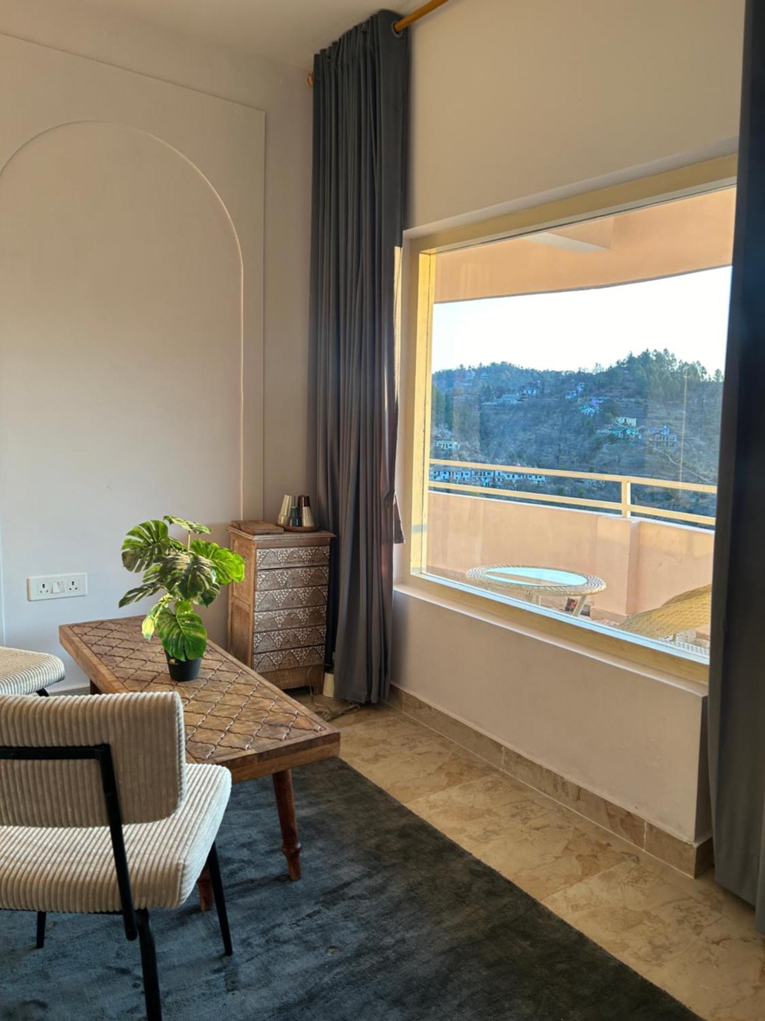 Nazaara -Thhpsociety - Mukteshwar - Witness The View From Your Bed 외부 사진