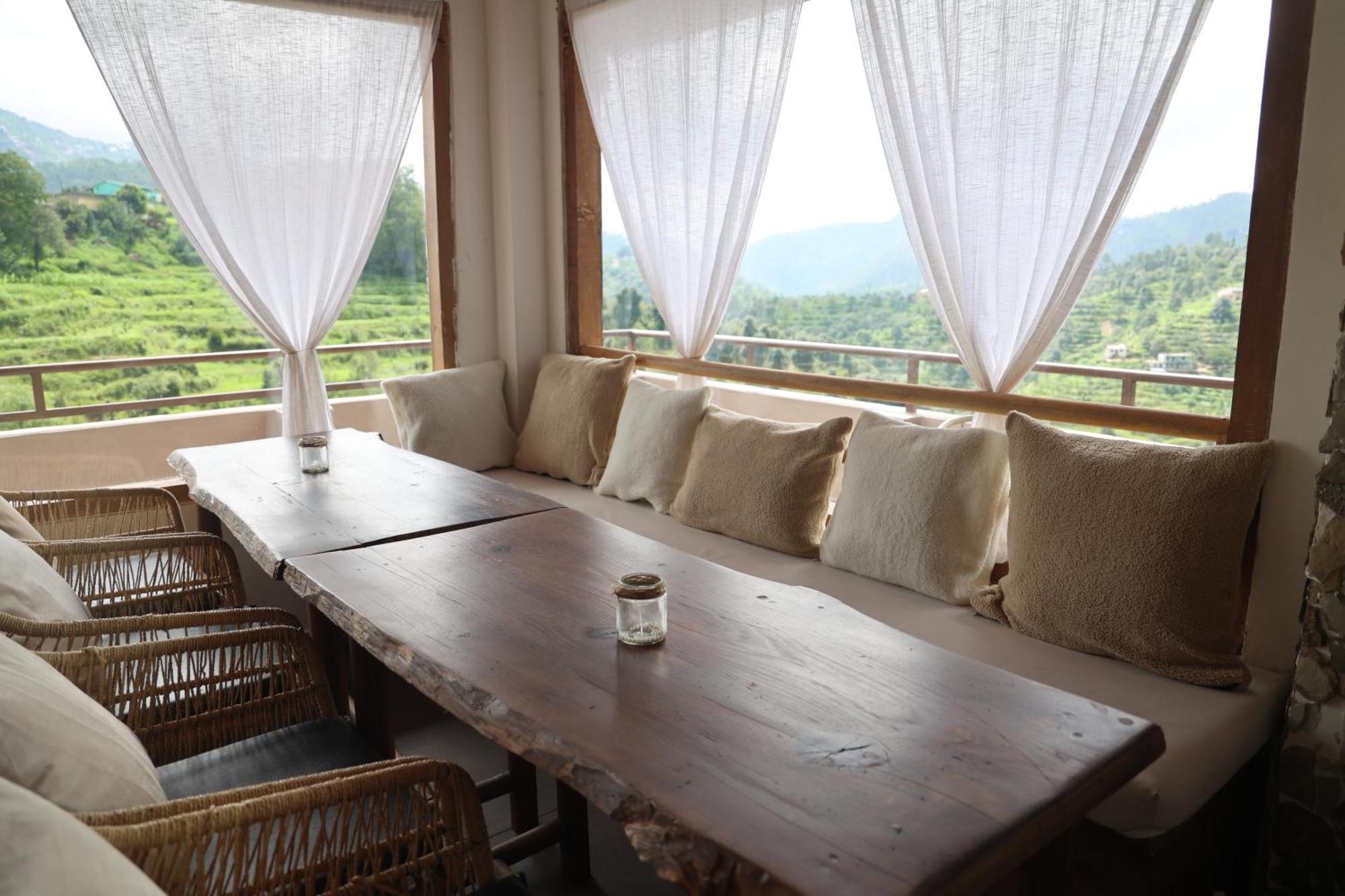 Nazaara -Thhpsociety - Mukteshwar - Witness The View From Your Bed 외부 사진